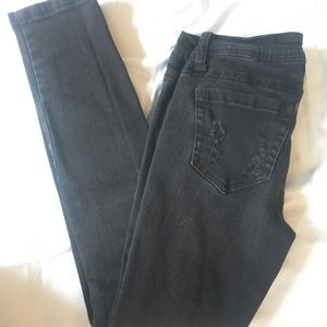 Black Jeans with cute rips!